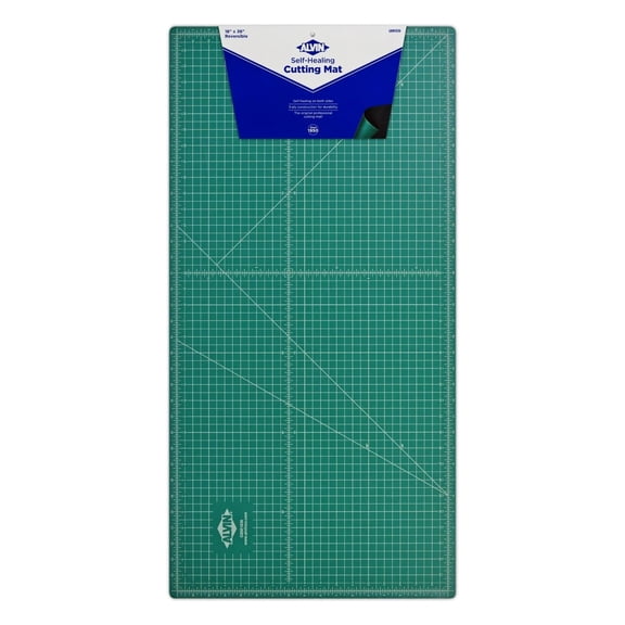 Alvin Cutting Mat - 18" x 36", Green/Black