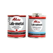 Alvin 24 oz Lab Metal & 16 oz Lab Solvent Dent Filler & Patching Compound Epoxy