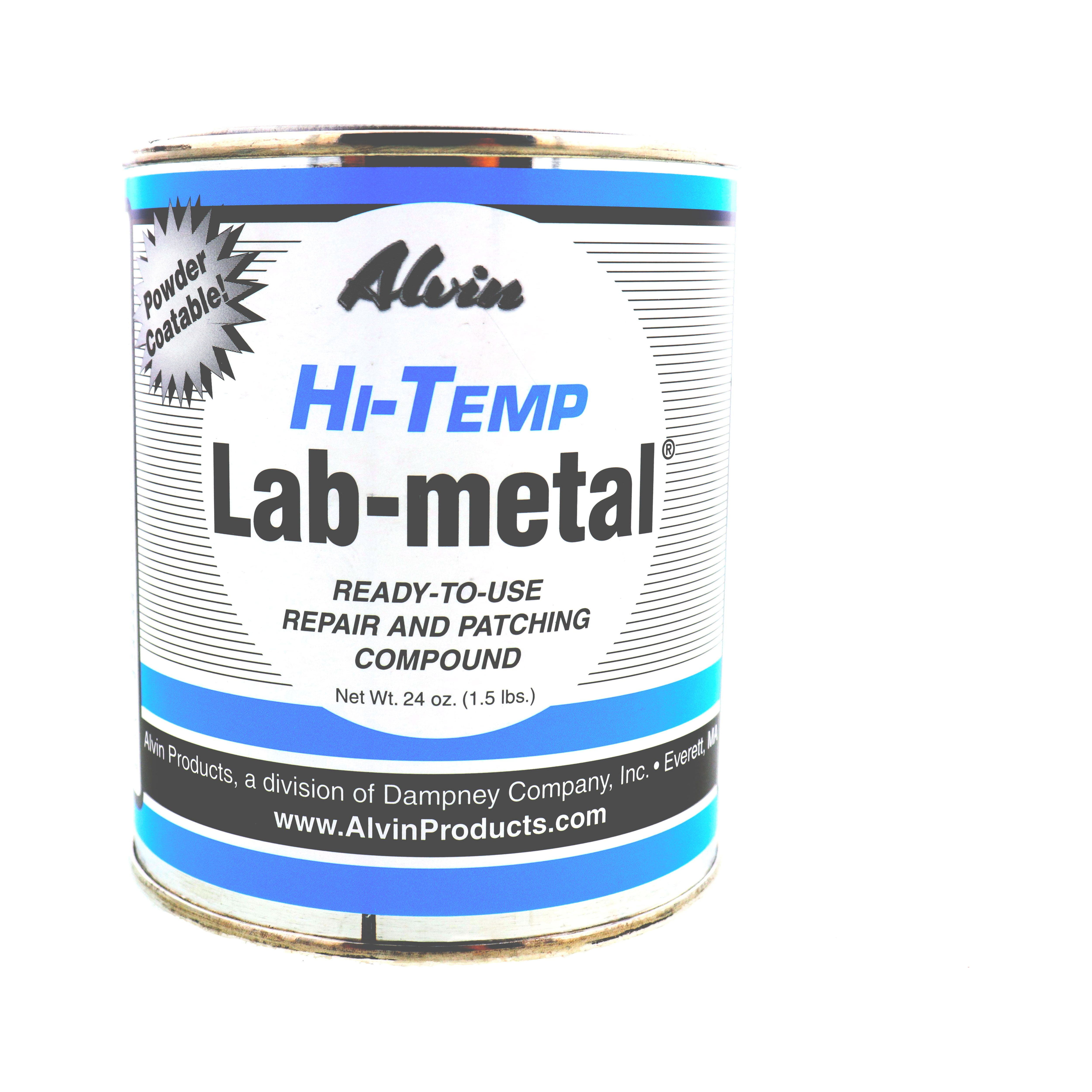 Alvin 24 oz Lab Metal Repair and Patching Compound Withstands Temps Up
