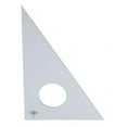 thumbnail image 1 of Alvin 4" Clear Professional Acrylic Triangle 30°/60°, 1 of 2