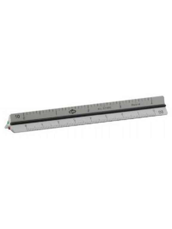 4" Mini Aluminum Engineer Triangular Scale