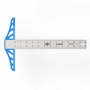 Alvin Aluminum Graduated T-Square Ruler, 1.5", White