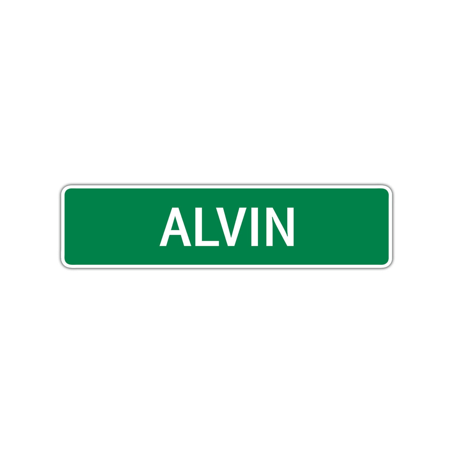 Alvin Boys Children Name Letter Printed Label Indoor Outdoor Unique ...