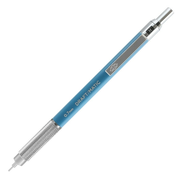 Alvin Draft/Matic Drafting Pencil, 0.7 mm, Blue, 1 Count