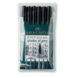 Faber-Castell Pitt Artist Pens- Springtime Colors, Set of 6, Brush