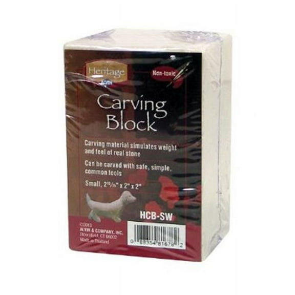 Alvin HCB-SW Small White Carving Block