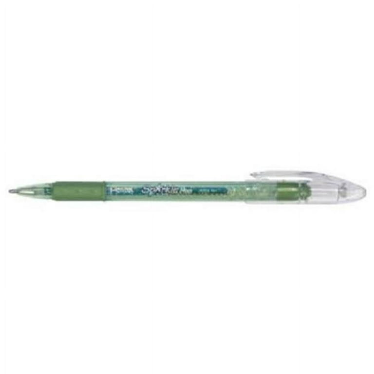 Pentel K91dd Sparkle Pop Metallic Gel Pen 1.0mm Green / Blue Ink
