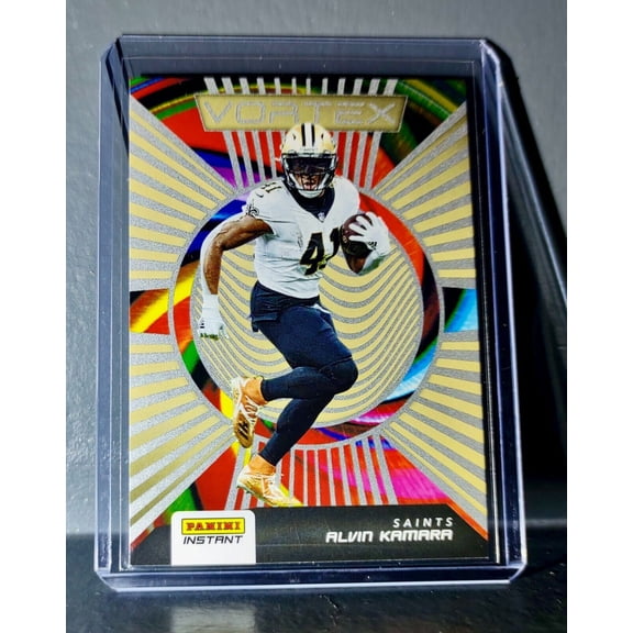 Alvin Kamara 2020 Panini NFL Instant Vortex #20 Football Card 1/935