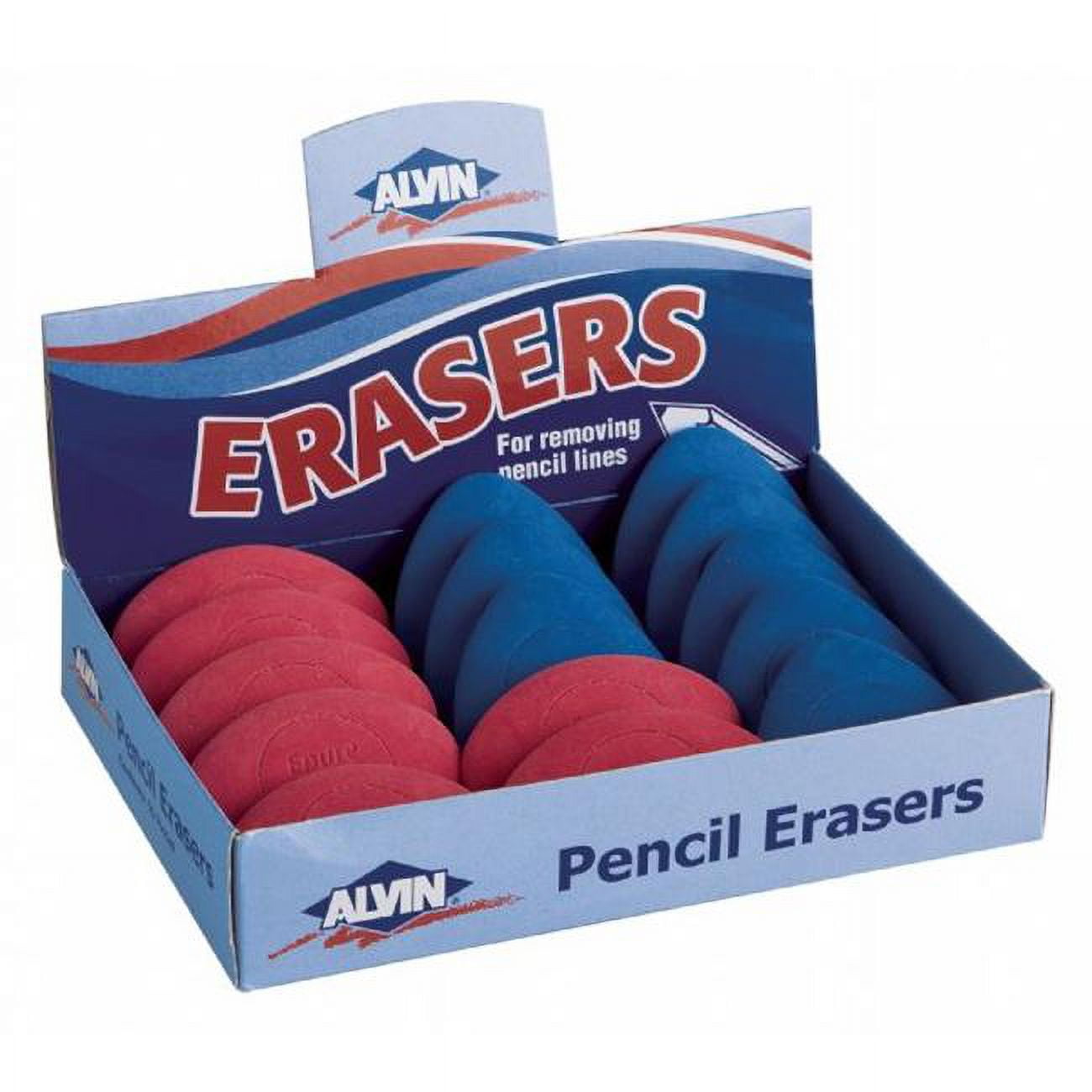 Alvin and Co. Pencil Eraser – Soft, Smudge-Free Eraser for Drawing, Sketching, and Writing