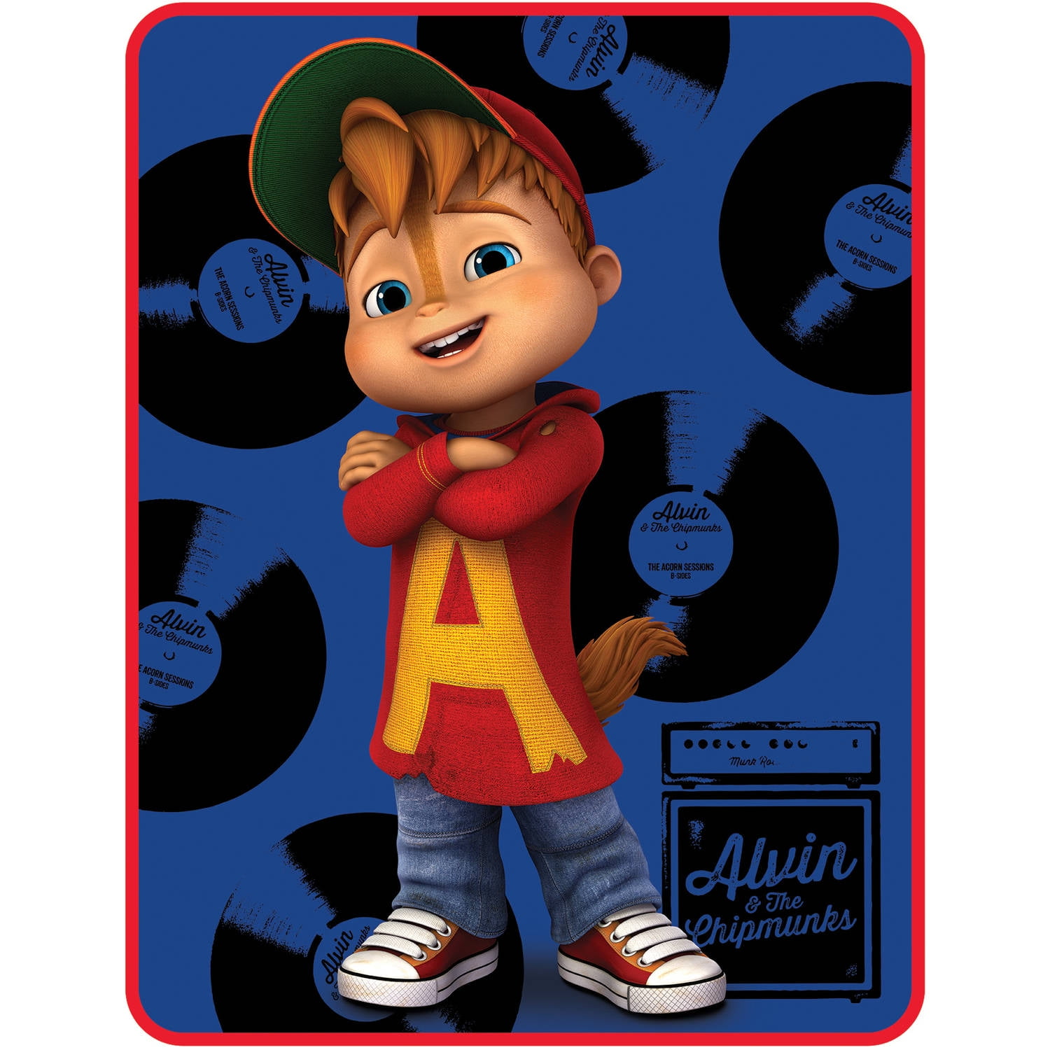 Alvin and the Chipmunks Alvins Stance Kids Throw