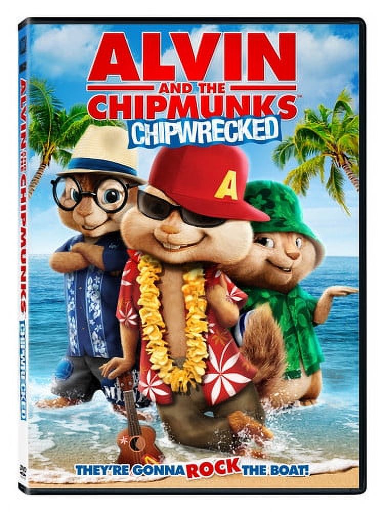 Alvin and the Chipmunks: Chipwrecked (DVD), 20th Century Studios, Kids & Family - image 1 of 2