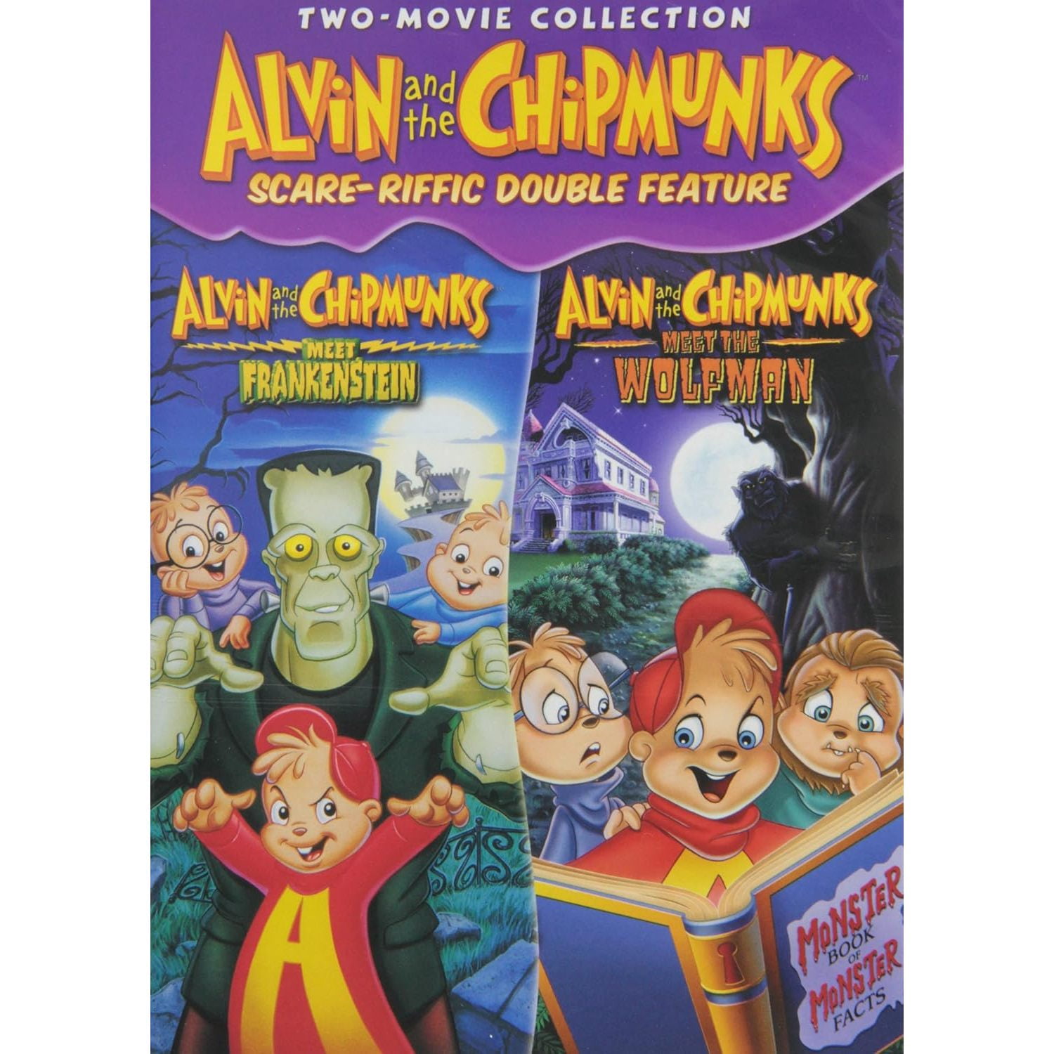 Alvin and the Chipmunks Scare-Riffic Double Feature - Walmart.com