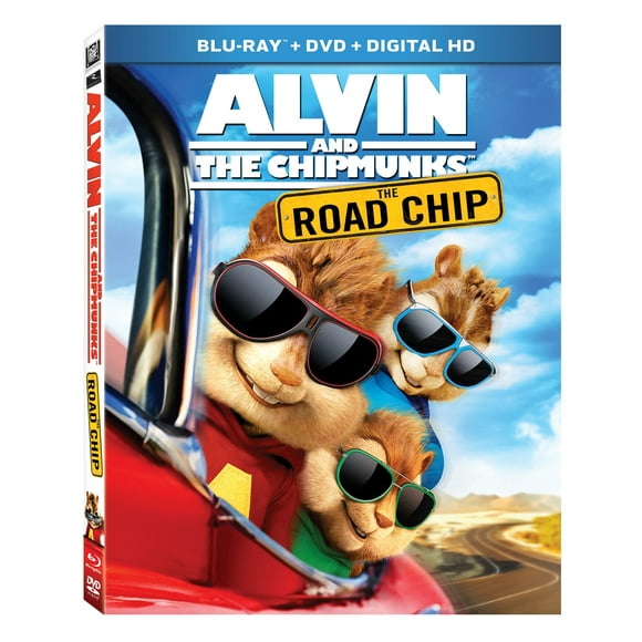 Alvin and the Chipmunks: The Road Chip (Blu-ray, DVD)