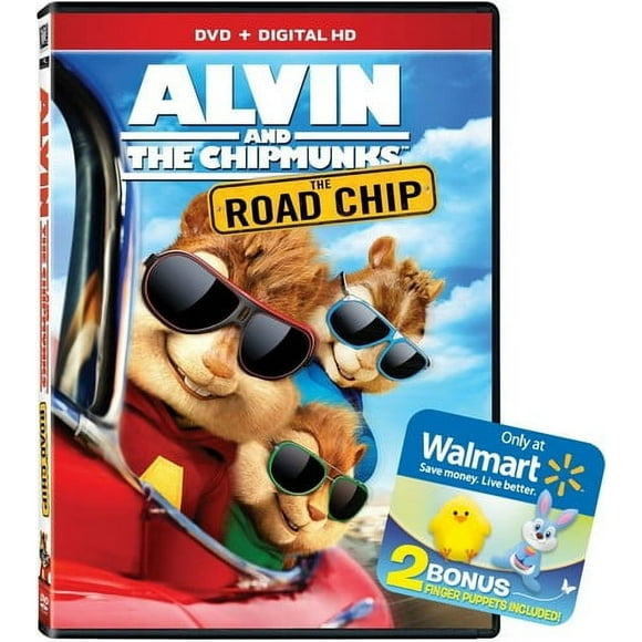 Alvin and the Chipmunks: The Road Chip (DVD HD)