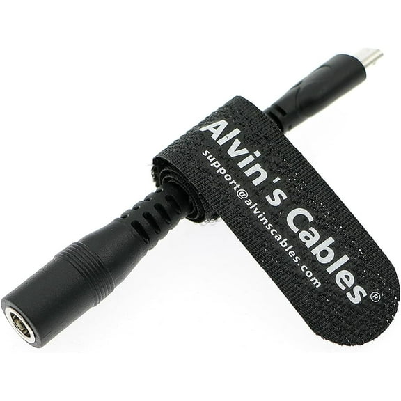 Alvins Cables 2.1mm DC Female to Micro USB Converter Adapter Power Cable 10cm| 3.9in