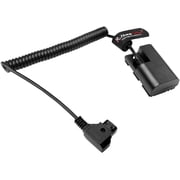 Alvin s Cables D-tap to LP-E6P Dummy Battery Power Coiled Cable for Canon EOS R5 Mark ll/ R5/ R6 Mark ll/ R6/ R7/ R Camera