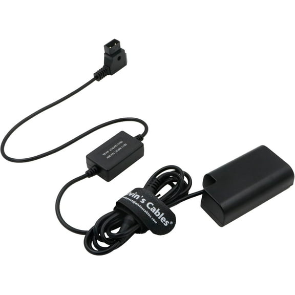 Alvin’s Cables DMW-DCC16 DMW-BLJ31 Dummy Battery to D-tap DC Coupler Power Cable for Panasonic Lumix S1 S1M S1R S1RM S1H Mirrorless Cameras