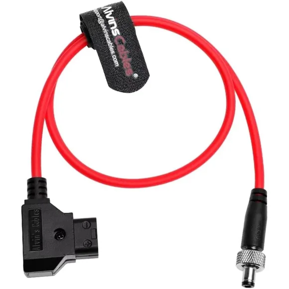 Alvin's Cables Dtap to Locking DC 5.5 2.1 Ultra Soft Cable for Atomos Ninja Shogun Shinobi, Blackmagic Video Assist,for Hollyland Mars 400S, 50cm|19.7in
