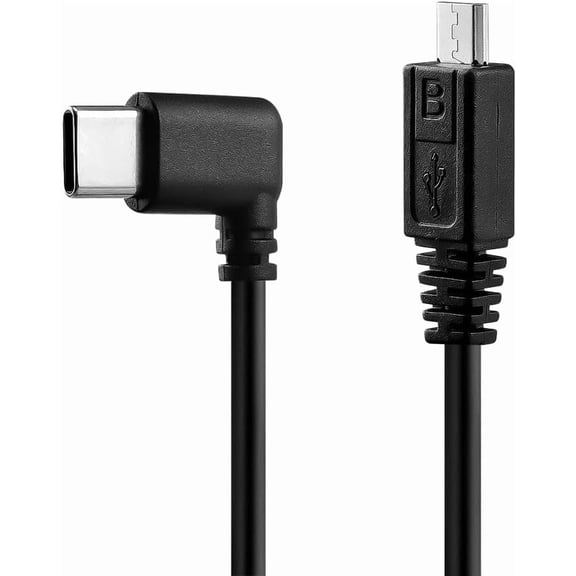 Alvin's Cables Multi-USB to USB-C Control Cable for DJI SC2| RS2| RS3| SC| RS3 Mini, Right Angle Type-C to Multi USB Run Stop Cable for Sony A6300 A6400 A7M3 A7M4 A7R3 A7R4 A7S3 A6500