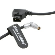 Alvin s Cables Power Cable for RED Komodo Camera Rotatable Right Angle 2 Pin Female to D-tap L Type Cord