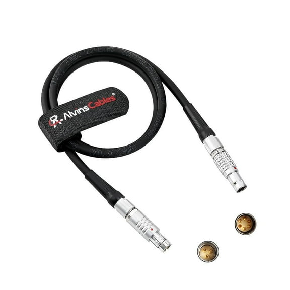 Alvin's Cables for Teradek RT Run Stop Cable for ARRI Alexa LF| Mini LF| Alexa 35| Alexa SXT Camera for Sony Venice 2 for Teradek RT MDR.X MDR.S Receiver 6 Pin to RS 3 Pin Control Cable 30CM 12"