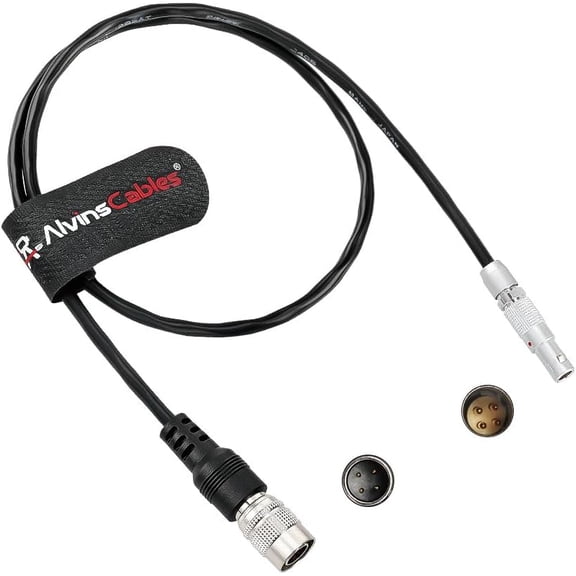 Alvin's Cables Teradek RT Run Stop Cable for Sony Venice| F5| F55 Camera, for Teradek RT LATITUDE MDR, 4 Pin to Hirose 4 Pin Control Cable, 45CM| 18inches