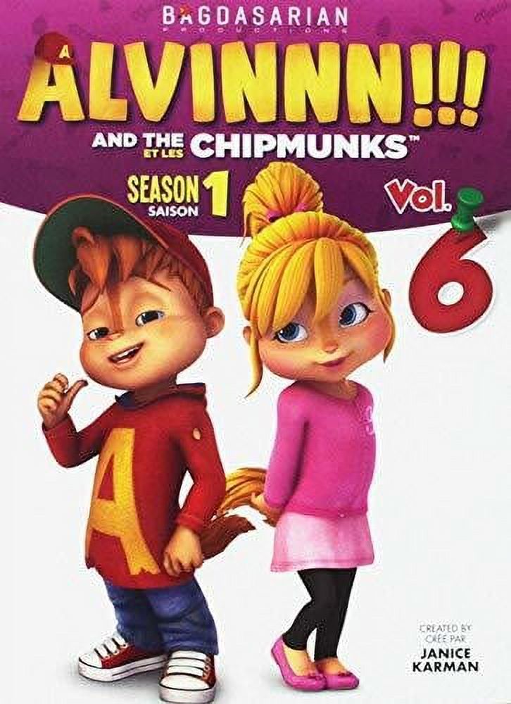 Alvin & the Chipmunks: Season 1 Volume 6 (DVD), Bagdasarian, Anime &  Animation