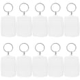 thumbnail image 1 of Alvinma 100pcs Photo Keyrings, Transparent Picture Insert Keychains, 1 of 7