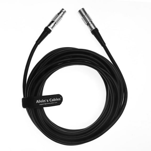 Alvins Cables Digital Micro Force Extension Cable for Control Zoom Controller Remotely 14 Pin Male to 14 Pin Female 7.6M|25Ft