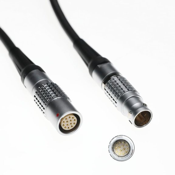 Alvins Cables Preston Digital Micro Force DMF 2B 14 Pin Male to Female Extension Cable 15M|50Ft