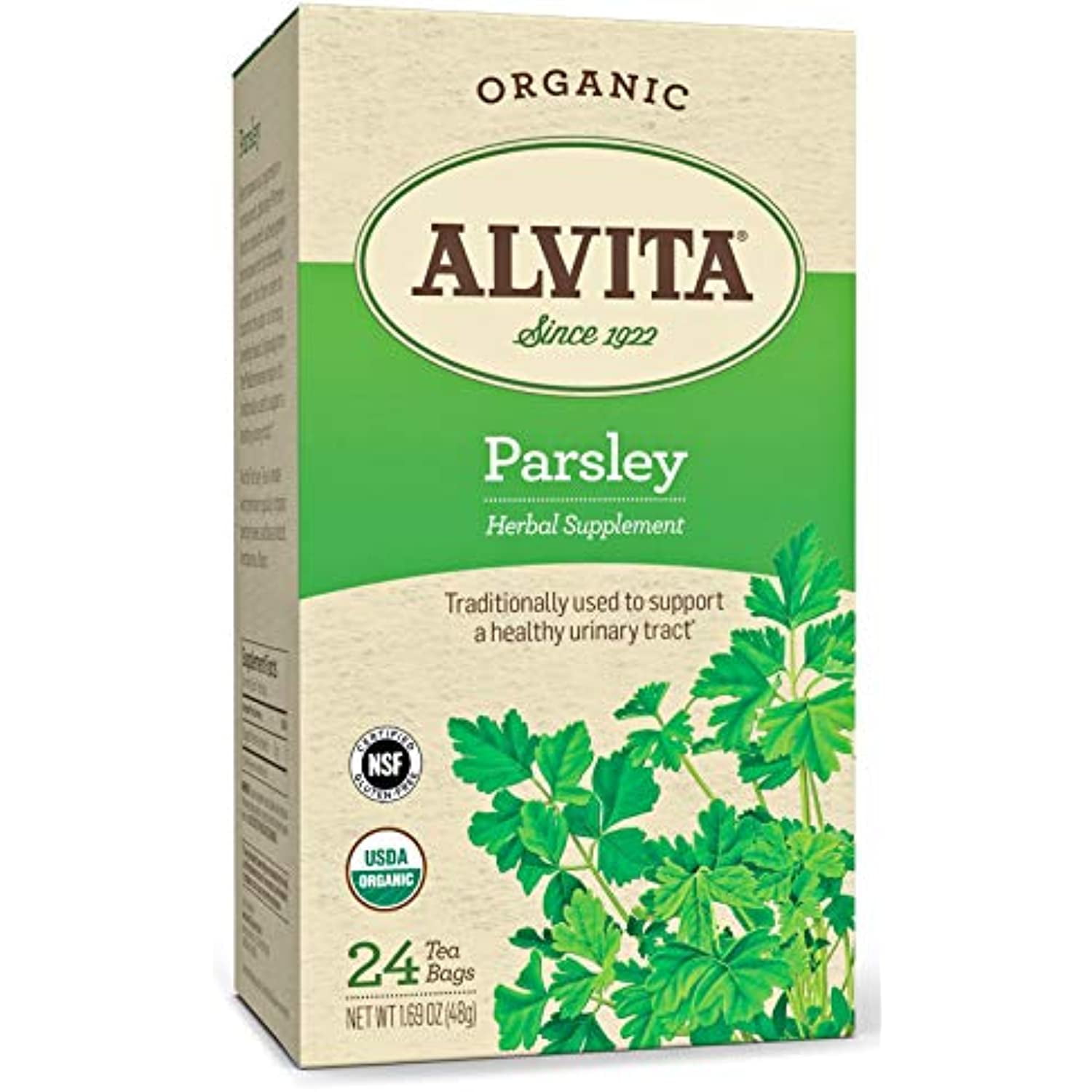 Alvita Parsley Tea Organic 24 Bags