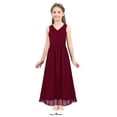 thumbnail image 1 of Alvivi Flower Girls Dress Princess Pageant Wedding Bridesmaid Party Gown 6-16, 1 of 7