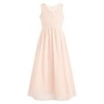 thumbnail image 1 of Alvivi Flower Girls Dress Princess Pageant Wedding Bridesmaid Party Gown 6-16, 1 of 6