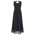thumbnail image 1 of Alvivi Flower Girls Lace Chiffon Dress Floor Length Party Maxi Gown 4-16, 1 of 7