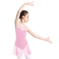 thumbnail image 1 of Alvivi Girls Ballet Dance Leotard Dress Ballerina Mesh Tutu Skirt Outfit Set 4-12, 1 of 7