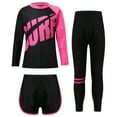 thumbnail image 1 of Alvivi Girls Full Body Swimwear Sun Protection Athletic Swimsuit for Summer Water Sports Pink 13-14, 1 of 7