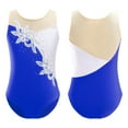 thumbnail image 1 of Alvivi Girls Sequins Ballet Dance Leotard Gymnastics Bodysuit Figure Ice Skating Unitard, 1 of 5