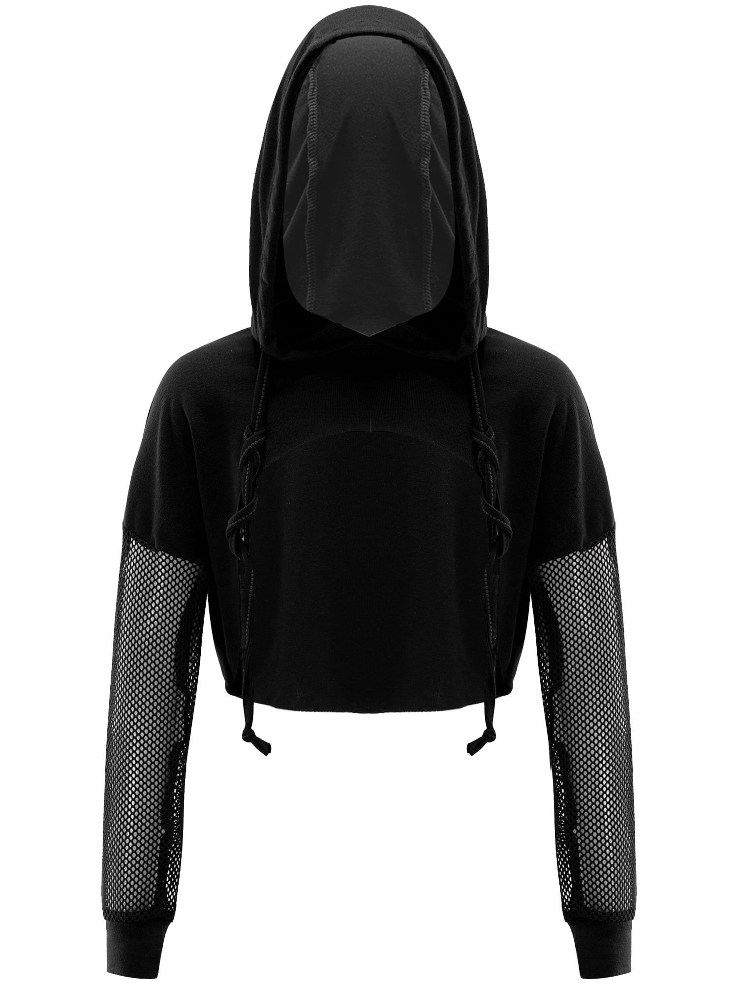 dance crop top hoodie
