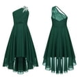 thumbnail image 1 of Alvivi Kids Flower Girl Dress Bridesmaid Elegant Long Dresses Wedding Party Gown Army Green 12, 1 of 5