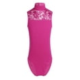 thumbnail image 1 of Alvivi Kids Girls Ballet Dance Gymnastics Leotard Sleeveless Turtle Neck Jumpsuit 5-14, 1 of 7