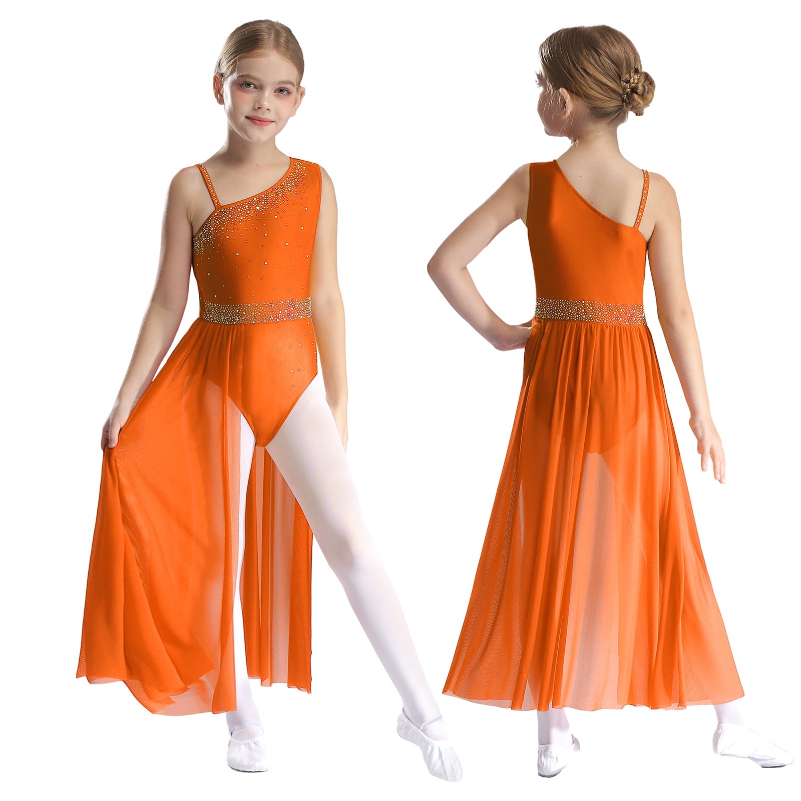 Dance Costumes Z&X Gradient Flow Wrap Skirt - Ballet/Lyrical