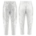 thumbnail image 1 of Alvivi Kids Girls Boys Sparkle Dance Harem Pants Hip Hop Street Dancing Trousers, 1 of 7