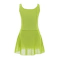 thumbnail image 1 of Alvivi Kids Girls Camisole Ballet Dance Dress Gymnastics Athletic Leotard Bodysuit Ballerina Dancewear Green 2-3, 1 of 7