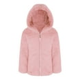 thumbnail image 1 of Alvivi Kids Girls Fleece Jacket Coat Full Zip Hoodie Sweater Warm Outerwear 6-14, 1 of 7