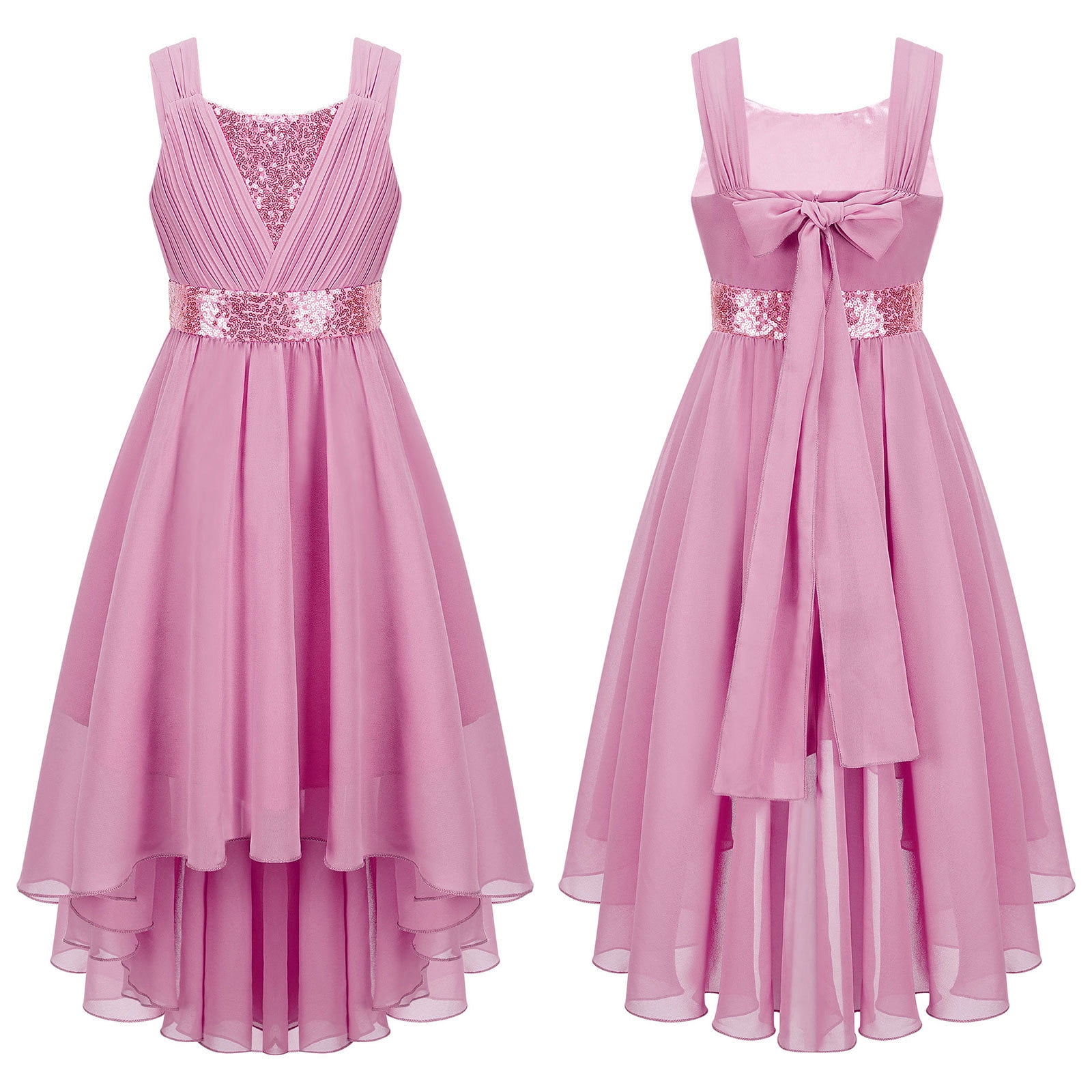 floor length pink dress Romy Maxi Dress
