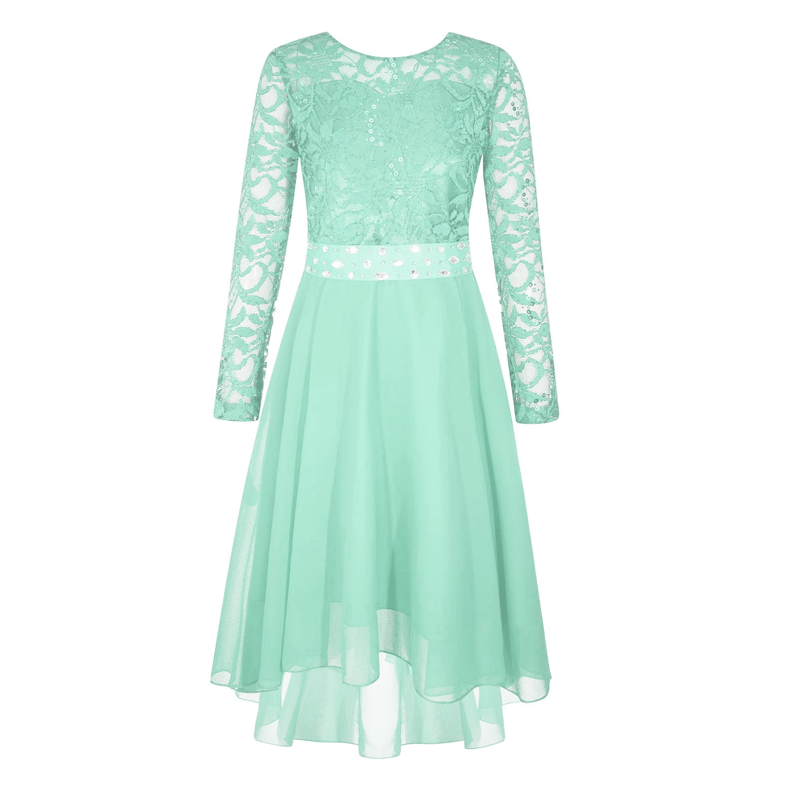 long sleeve mint bridesmaid dress PinkBlush Lavender Lace Mesh Overlay Maternity Maxi Dress