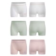 thumbnail image 1 of Alvivi Kids Girls Shorts Under Dress Safety Shorts Panties Undershorts Underwear 3 Packs White&Green&Pink 9-10, 1 of 7