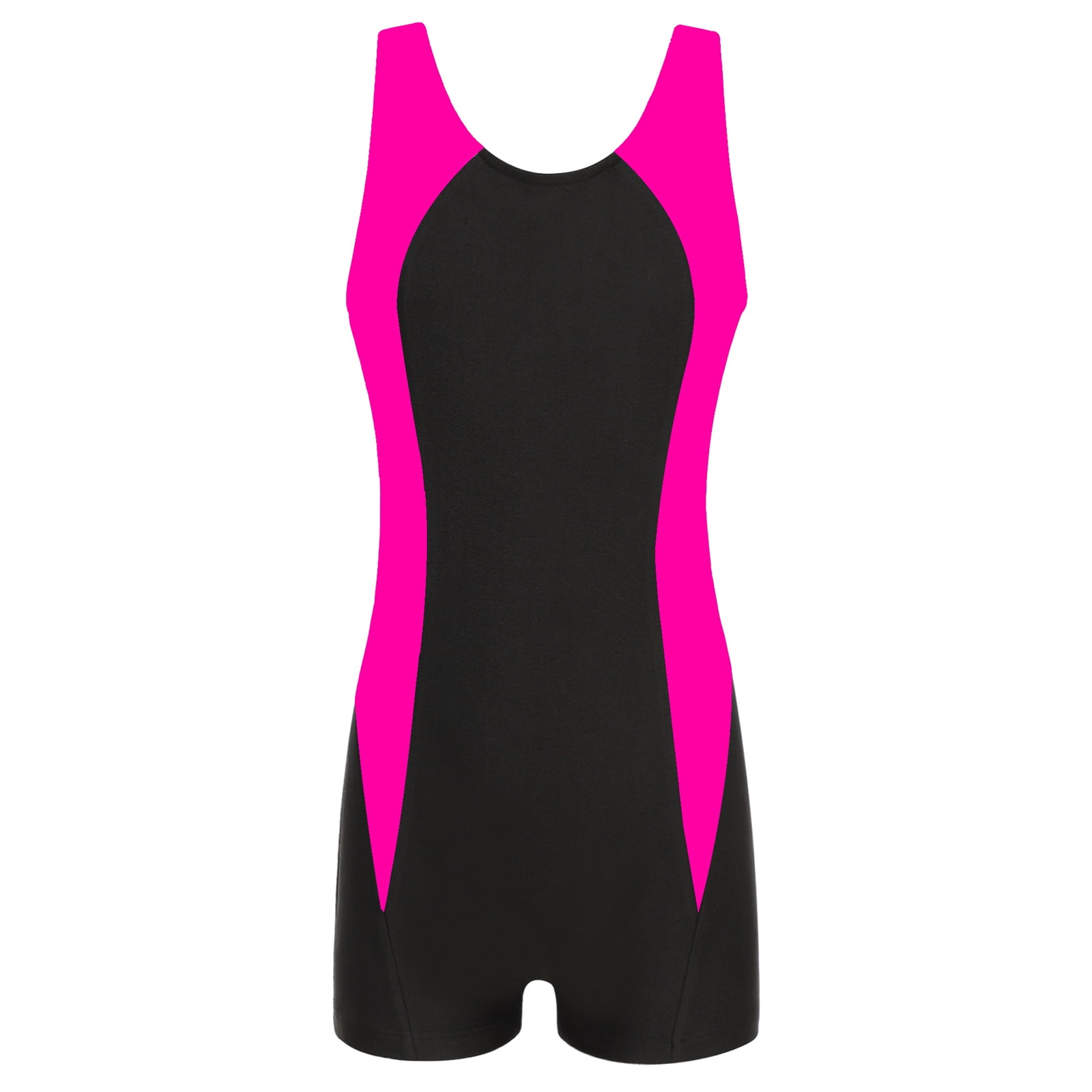 Alvivi Kids Girls Sleeveless Bathing Suit Athletic Beach Surfing