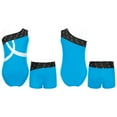 thumbnail image 1 of Alvivi Kids Girls Sleeveless Gymnastics Leotard with Boyshorts Set 6-16, 1 of 5