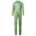 thumbnail image 1 of Alvivi One Piece Printed Gymnastics Leotard for Girls Stage Performance Mermaid Costume Type G 7-8, 1 of 7